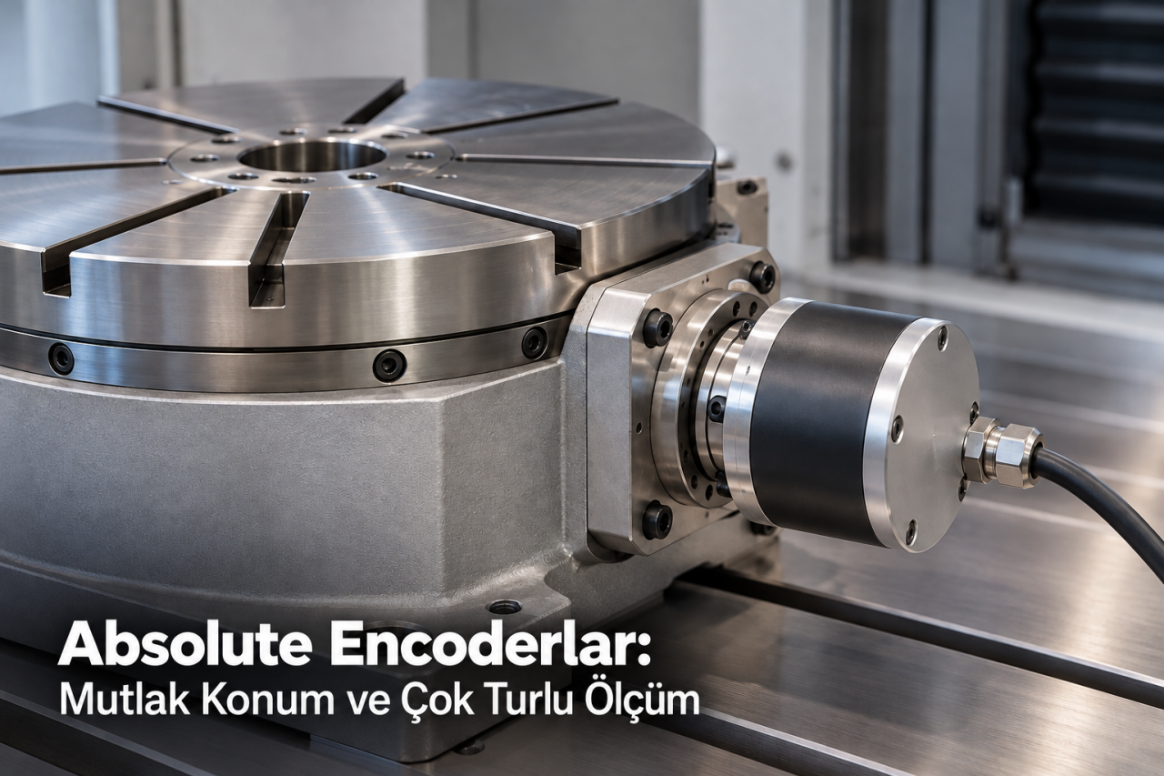 Absolute Encoderlar: Mutlak Konum ve Çok Turlu Ölçüm