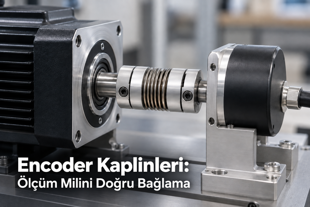 Encoder Kaplinleri: Ölçüm Milini Doğru Bağlama