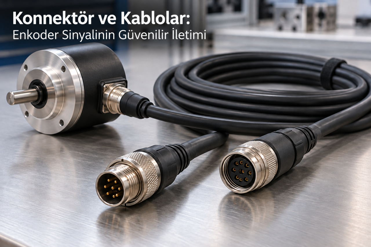 Konnektör ve Kablolar: Enkoder Sinyalinin Güvenilir İletimi