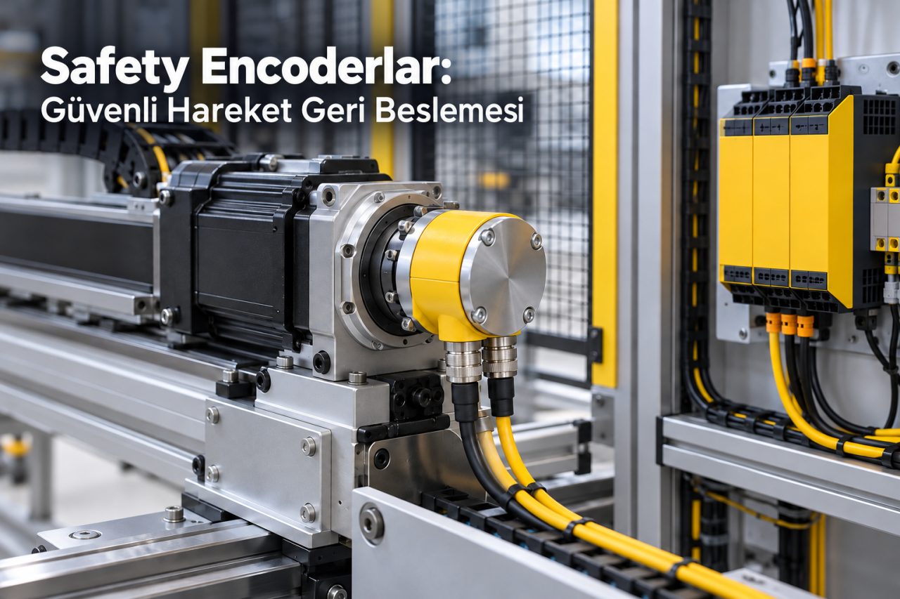 Safety Encoderlar: Güvenli Hareket Geri Beslemesi