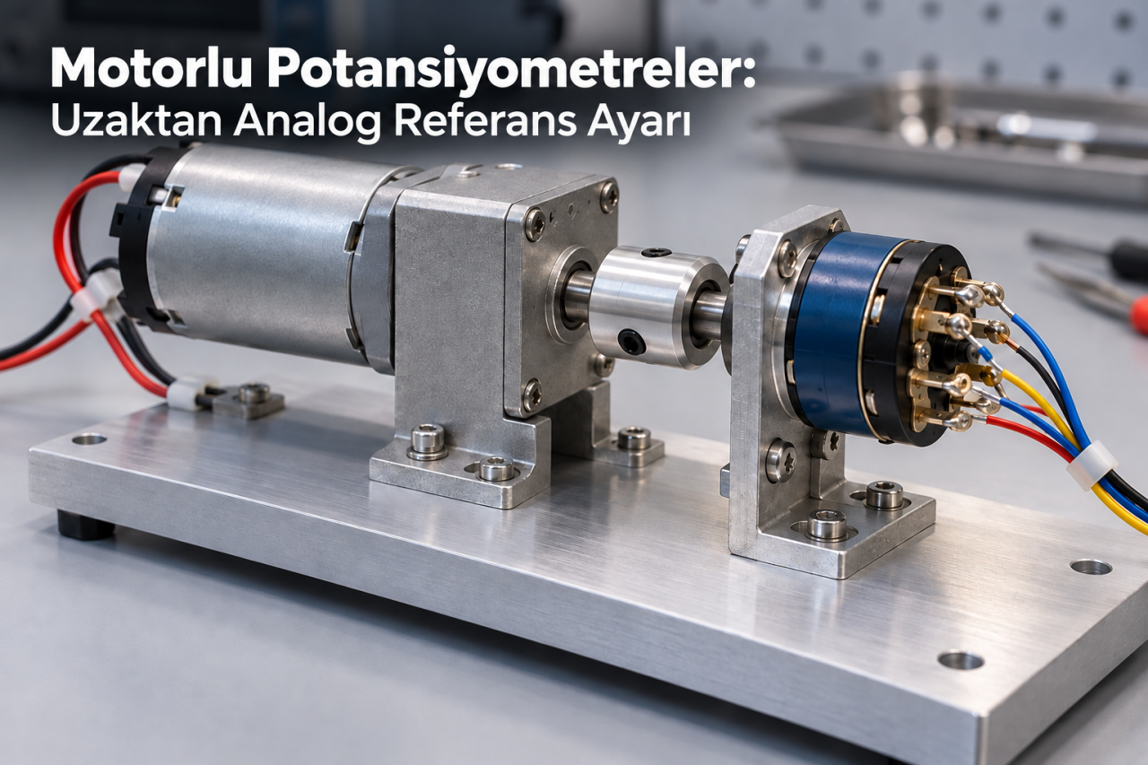 Motorlu Potansiyometreler: Uzaktan Analog Referans Ayarı