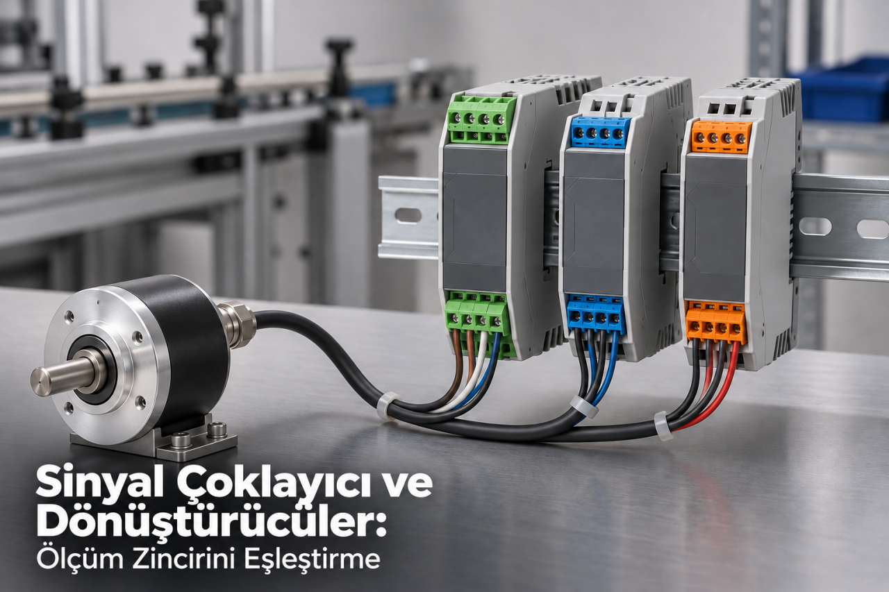 Sinyal Çoklayıcı ve Dönüştürücüler: Ölçüm Zincirini Eşleştirme