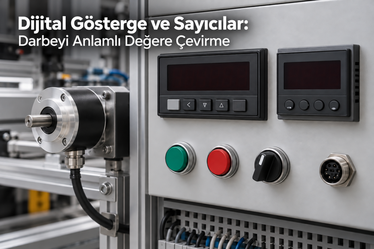Dijital Gösterge ve Sayıcılar: Darbeyi Anlamlı Değere Çevirme