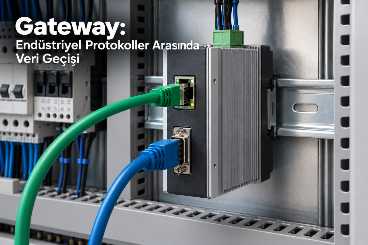 Gateway: Endüstriyel Protokoller Arasında Veri Geçişi