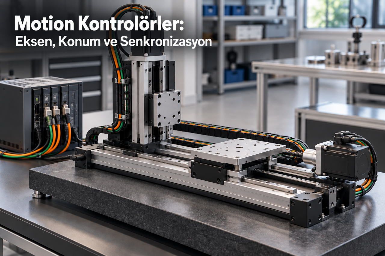 Motion Kontrolörler: Eksen, Konum ve Senkronizasyon