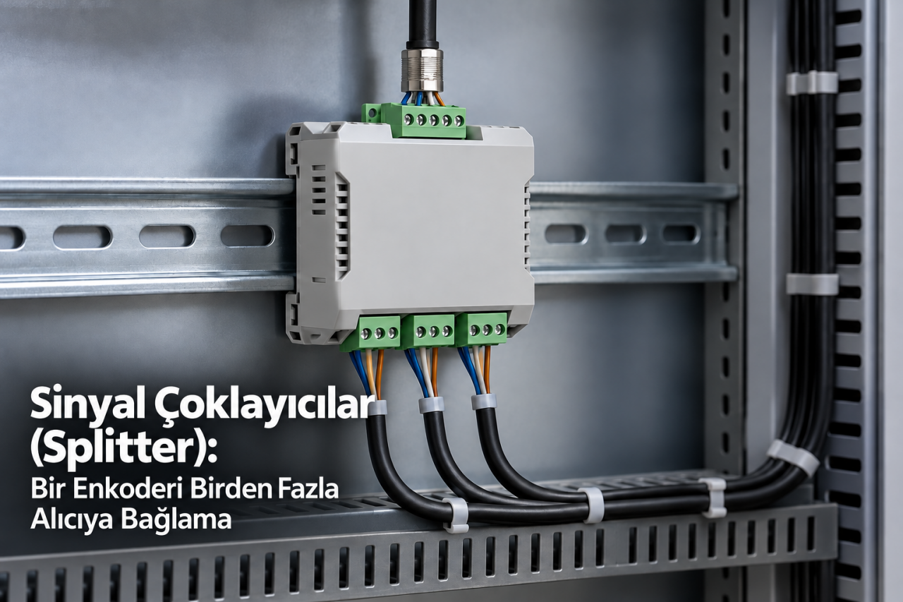 Sinyal Çoklayıcılar (Splitter): Bir Enkoderi Birden Fazla Alıcıya Bağlama