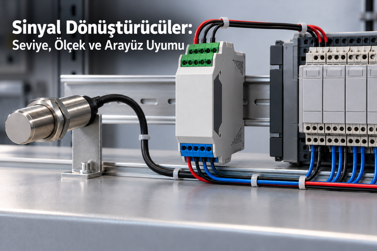 Sinyal Dönüştürücüler: Seviye, Ölçek ve Arayüz Uyumu