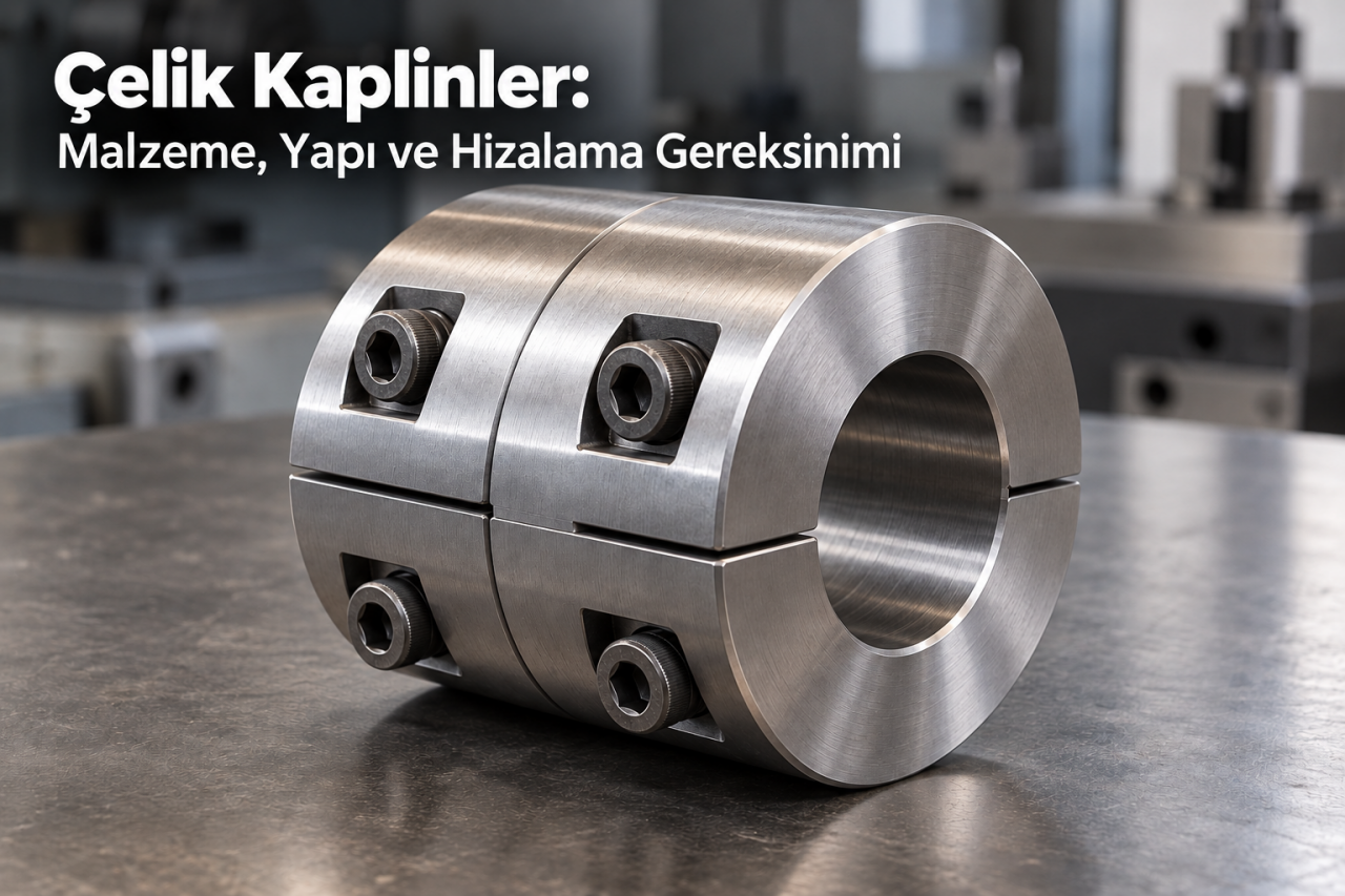 Çelik Kaplinler: Malzeme, Yapı ve Hizalama Gereksinimi