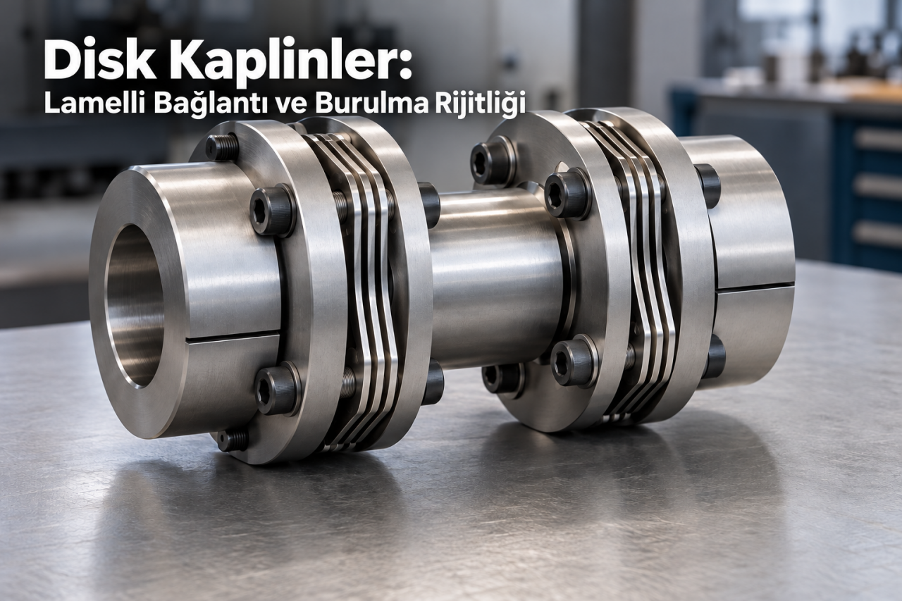 Disk Kaplinler: Lamelli Bağlantı ve Burulma Rijitliği