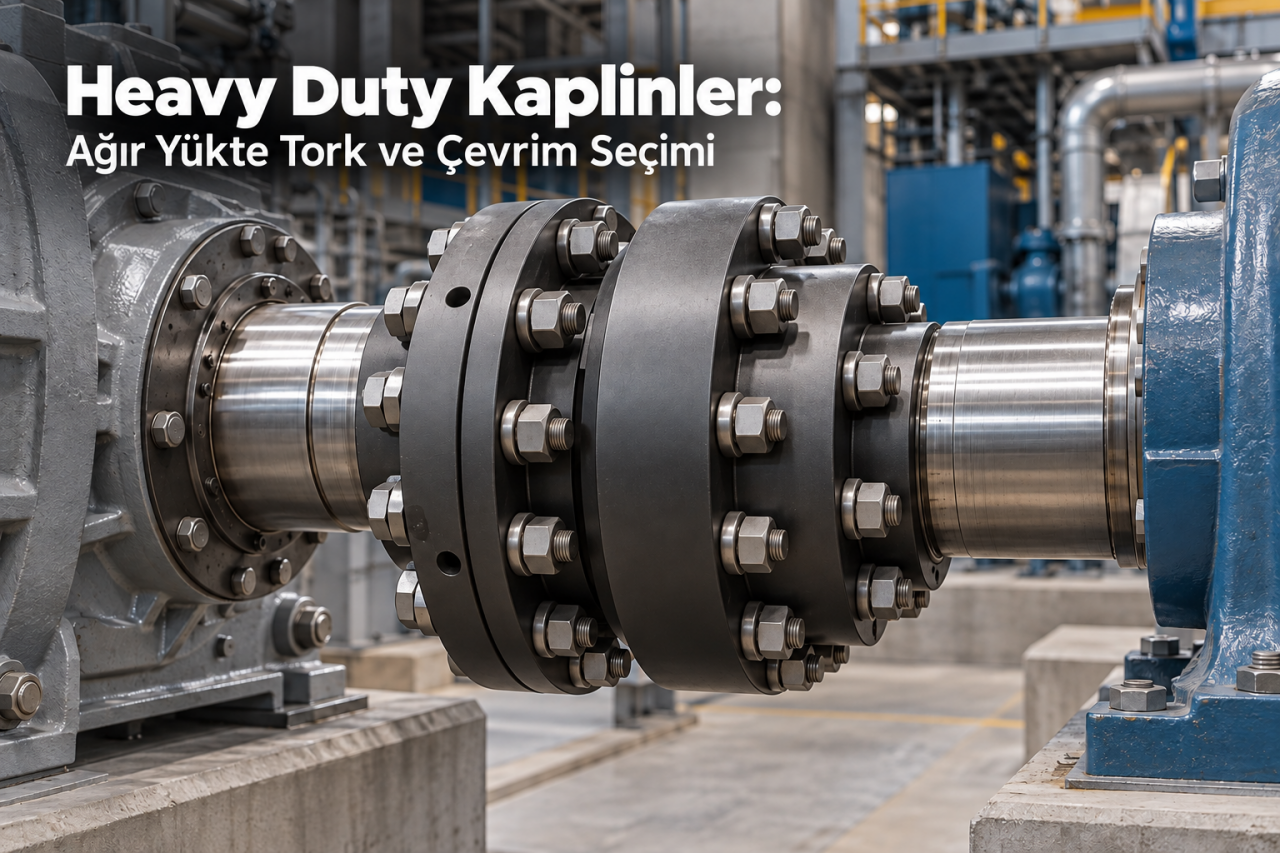 Heavy Duty Kaplinler: Ağır Yükte Tork ve Çevrim Seçimi
