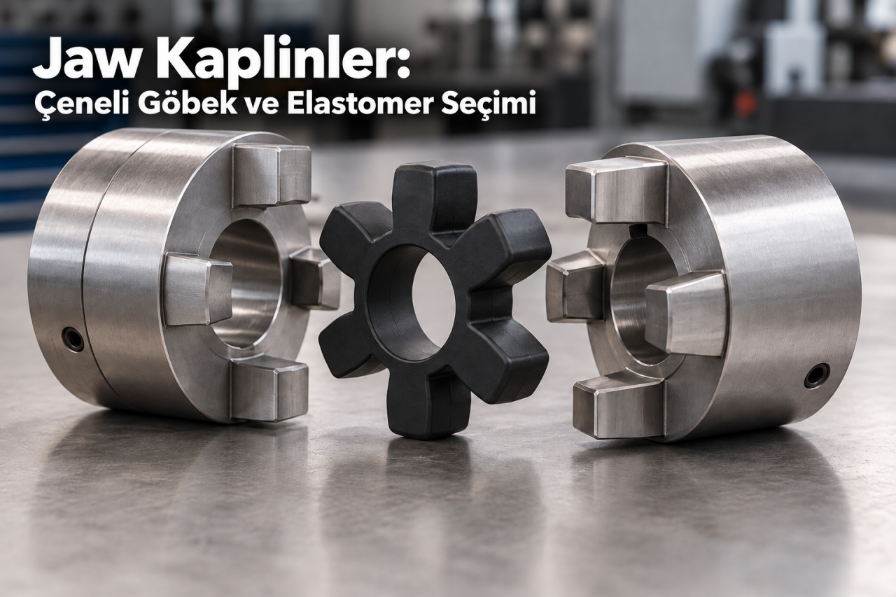 Jaw Kaplinler: Çeneli Göbek ve Elastomer Seçimi