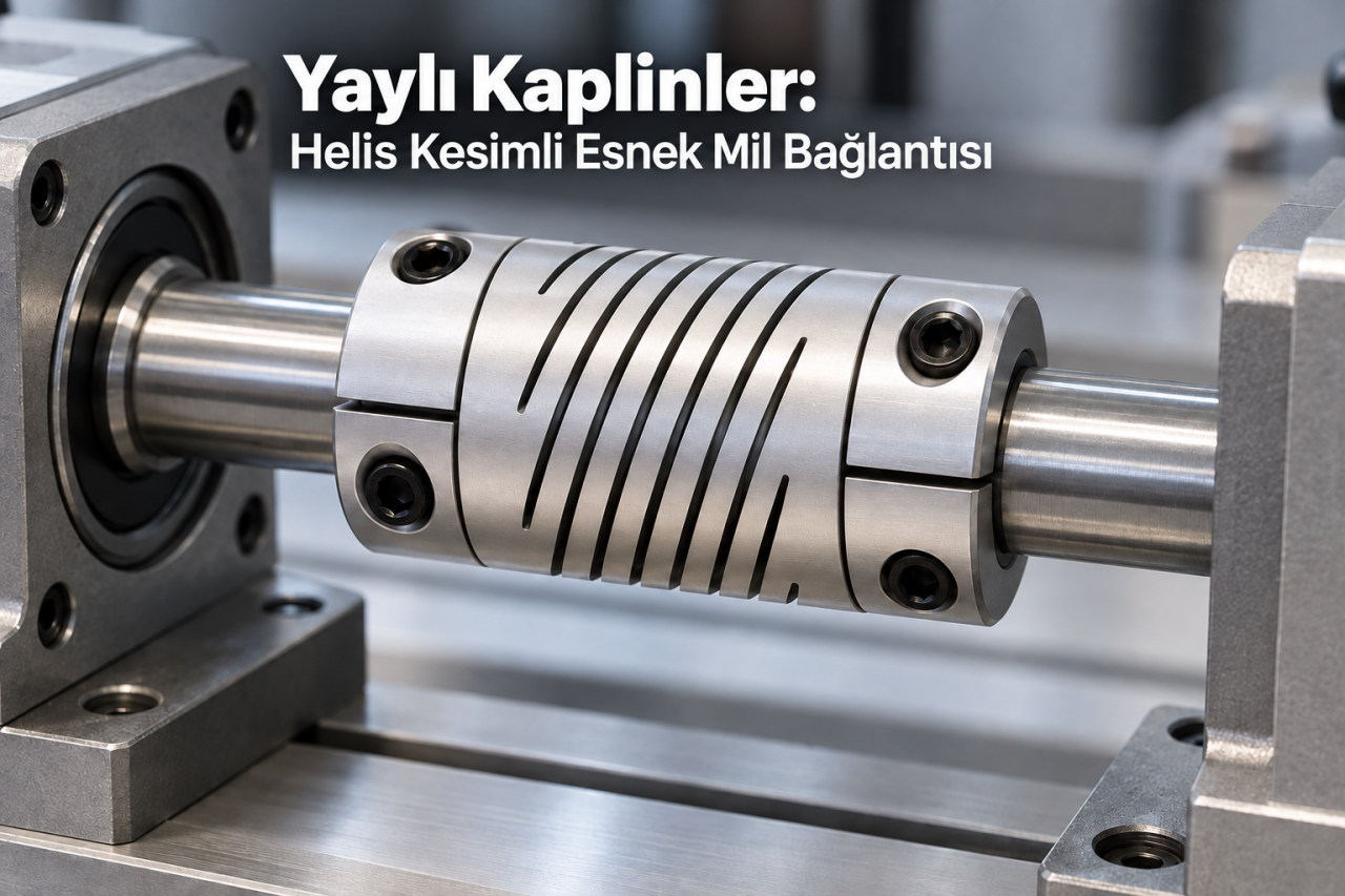 Yaylı Kaplinler: Helis Kesimli Esnek Mil Bağlantısı