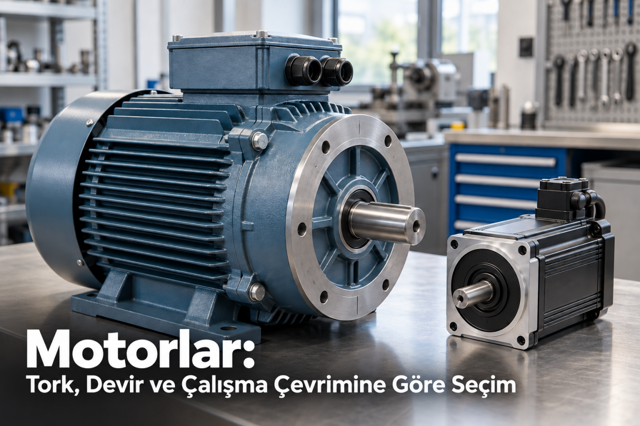 Motorlar: Tork, Devir ve Çalışma Çevrimine Göre Seçim