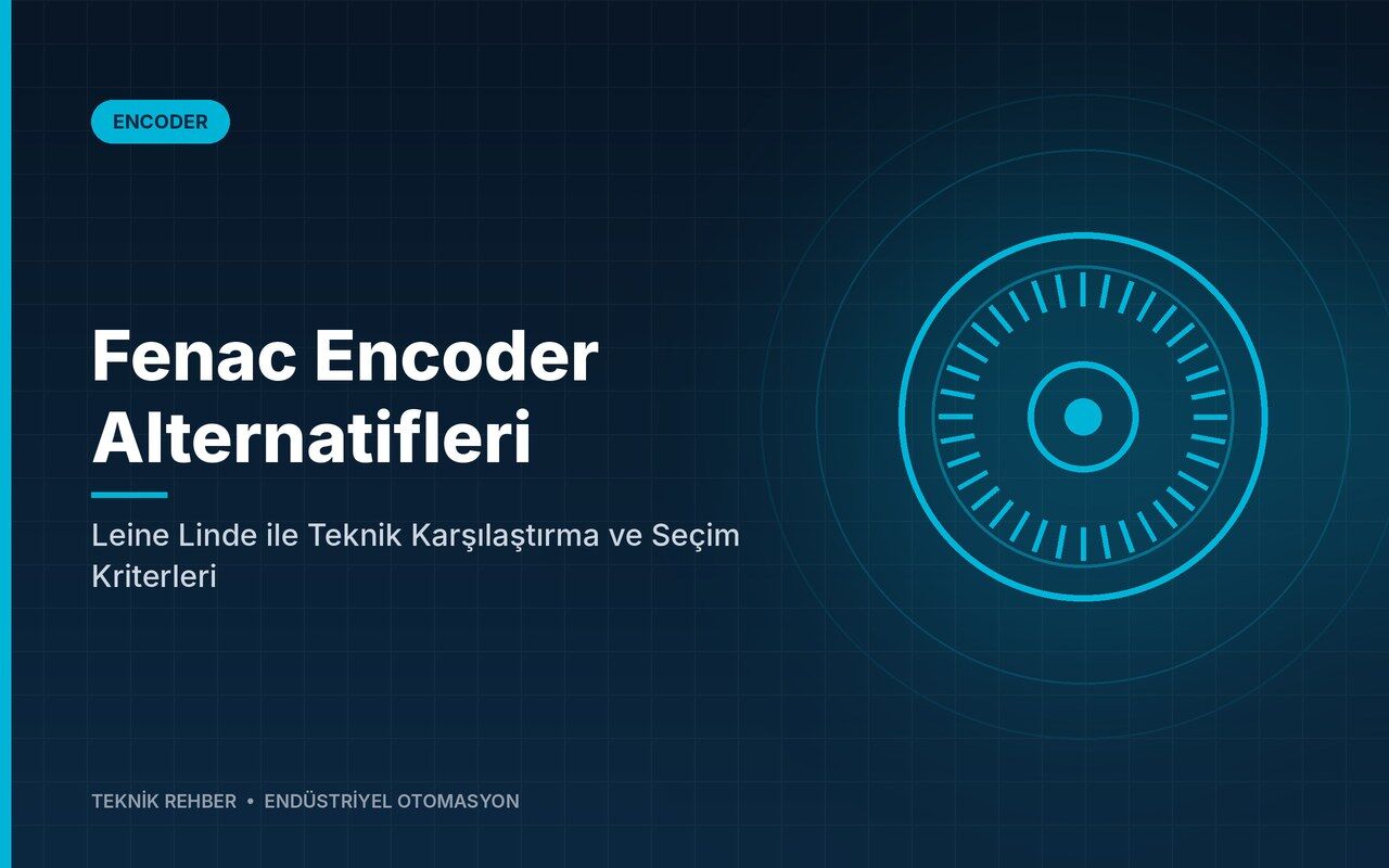Fenac Encoder Alternatifleri: Leine Linde ile Teknik Karşılaştırma ve Seçim Kriterleri