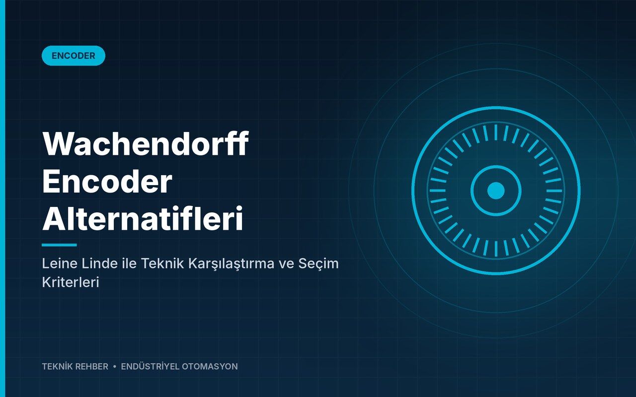 Wachendorff Encoder Alternatifleri: Leine Linde ile Teknik Karşılaştırma ve Seçim Kriterleri