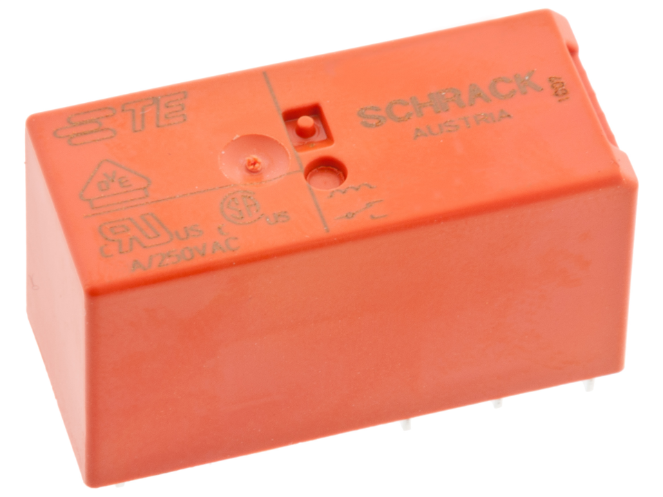 Schrack Schrack RT 424012 012DC 2K 08A PCB Röle