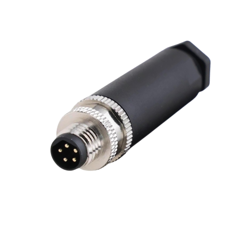 Velledq M8-BM05T M8 5 Pin Erkek Seyyar B Code Konnektör