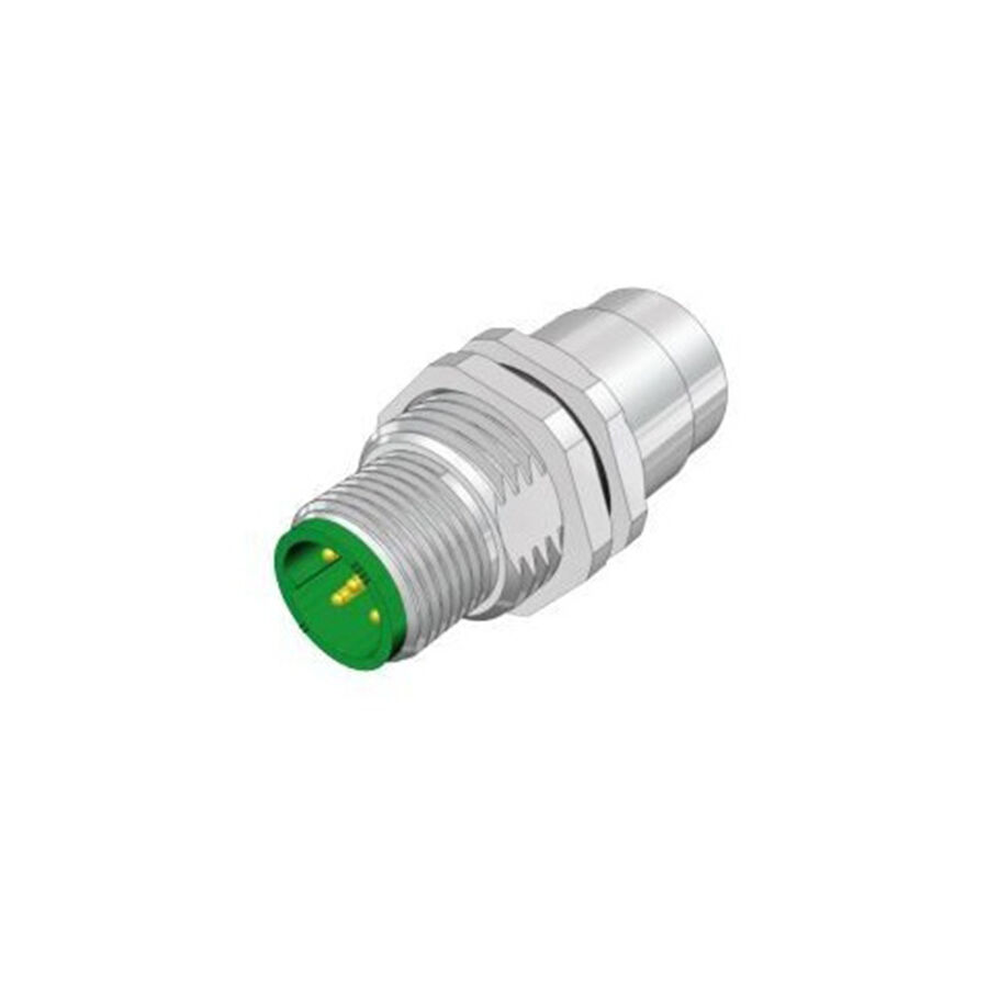 Velledq FL-M12-M04/F04(M16) M12 4 Pin Dişi Erkek Ara Konnektör