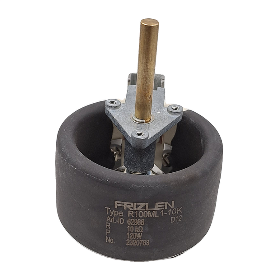 FRIZLEN R100 ML1 10K Switchli Telli Potansiyometre 10 kOhm