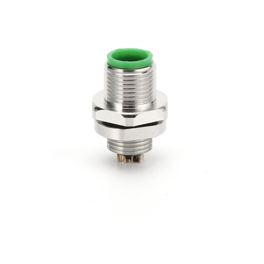 Velledq FLQ-M12-M05 M12 Panel Tip 5 Pinli Erkek Konnektör
