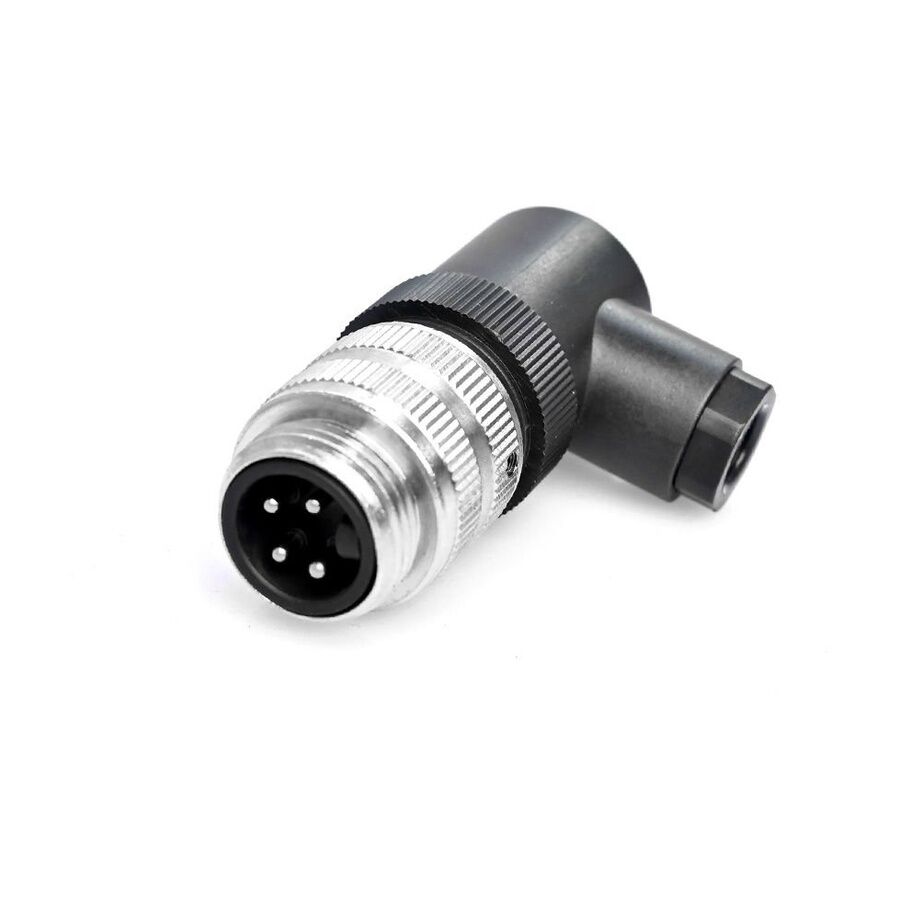 Velledq 7/8-M04S 7/8 4 Pin 90° Açılı Erkek Konnektör
