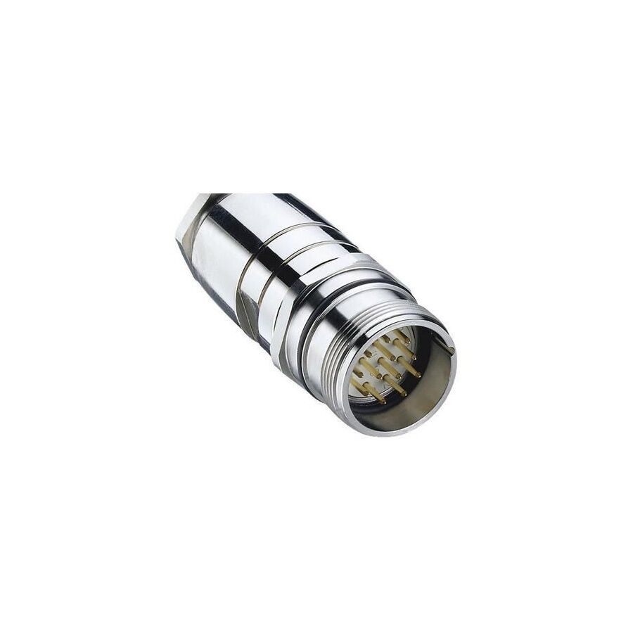 OEM M623-12K M23 12 Pin Erkek Düz Konnektör - Soket