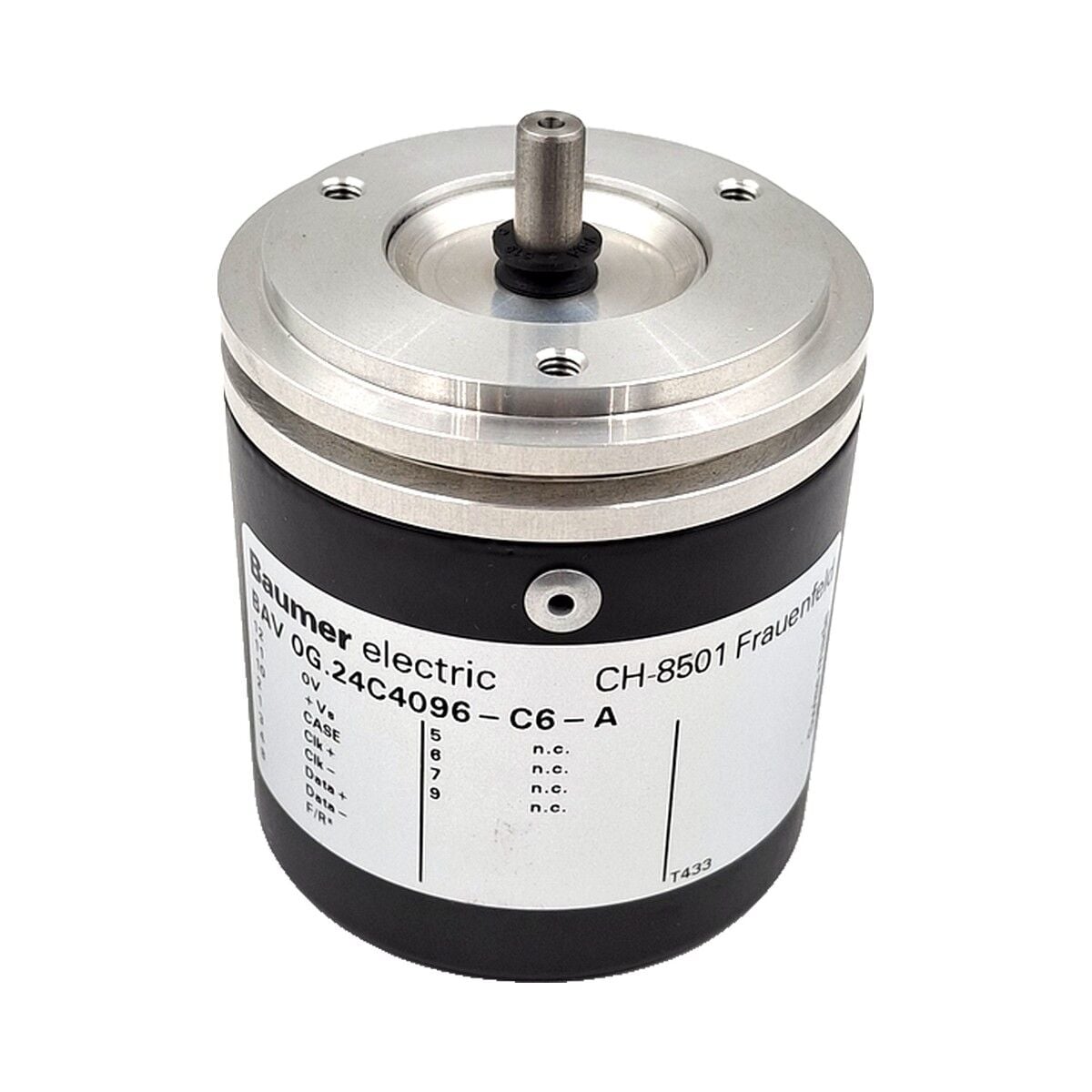 BAUMER BAV 0G.24C4096-C6-A Encoder 4096 ppr Dolu Mil