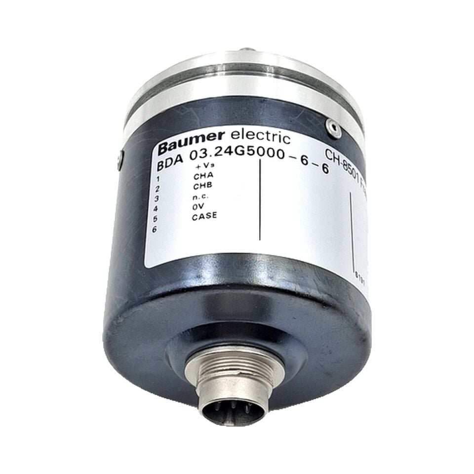 BAUMER BDA 03.24G500-6-6 İnkremental Encoder 500 ppr Dolu Mil