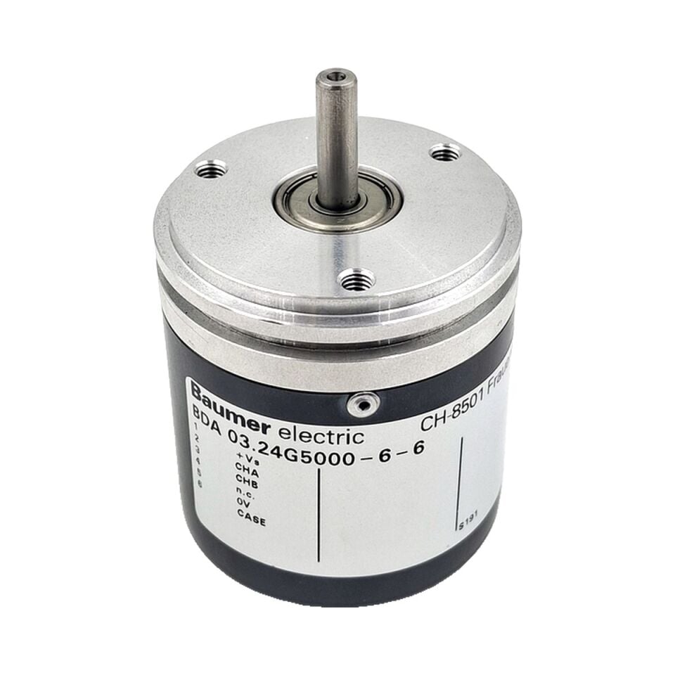BAUMER BDA 03.24H5000-6-6 İnkremental Encoder 5000 ppr Dolu Mil