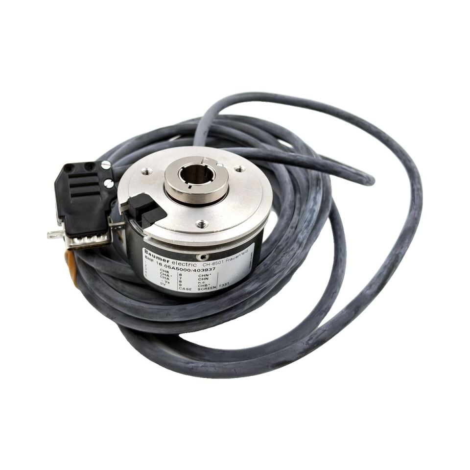 BAUMER BHF 16.05A5000 403937 İnkremental Encoder 5000 ppr Delik Mil