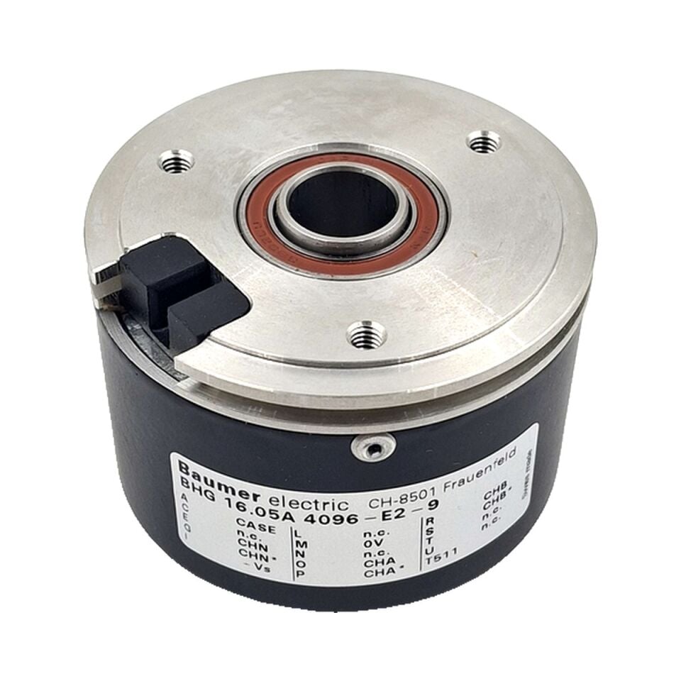 BAUMER BHG 16.05A 4096-E2-9 İnkremental Encoder 4096 ppr Delik Mil
