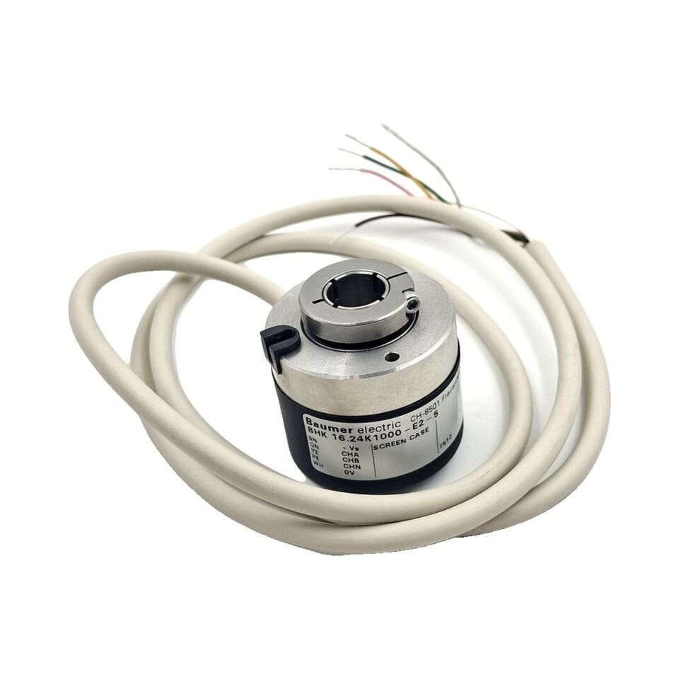 BAUMER BHK 16.24K1000-E2-5 İnkremental Encoder 1000 ppr Delik Mil