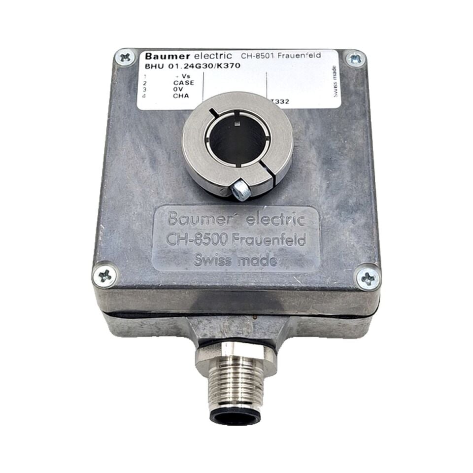 BAUMER BHU 01.24G30 K370 İnkremental Encoder 30 ppr Delik Mil