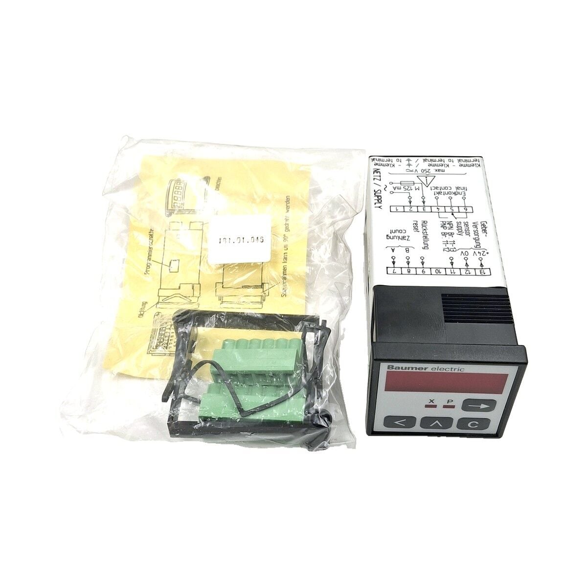 BAUMER BNE210.B121 Dijital Gösterge / Sayıcı