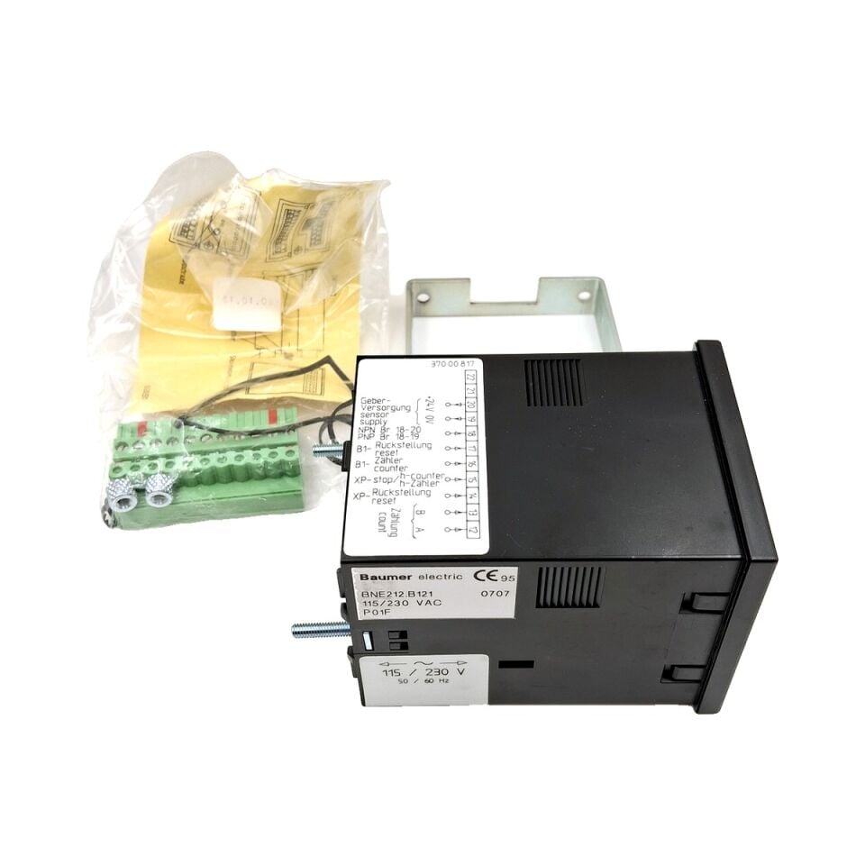 BAUMER BNE212.B121 Dijital Gösterge / Sayıcı 115/230 VAC