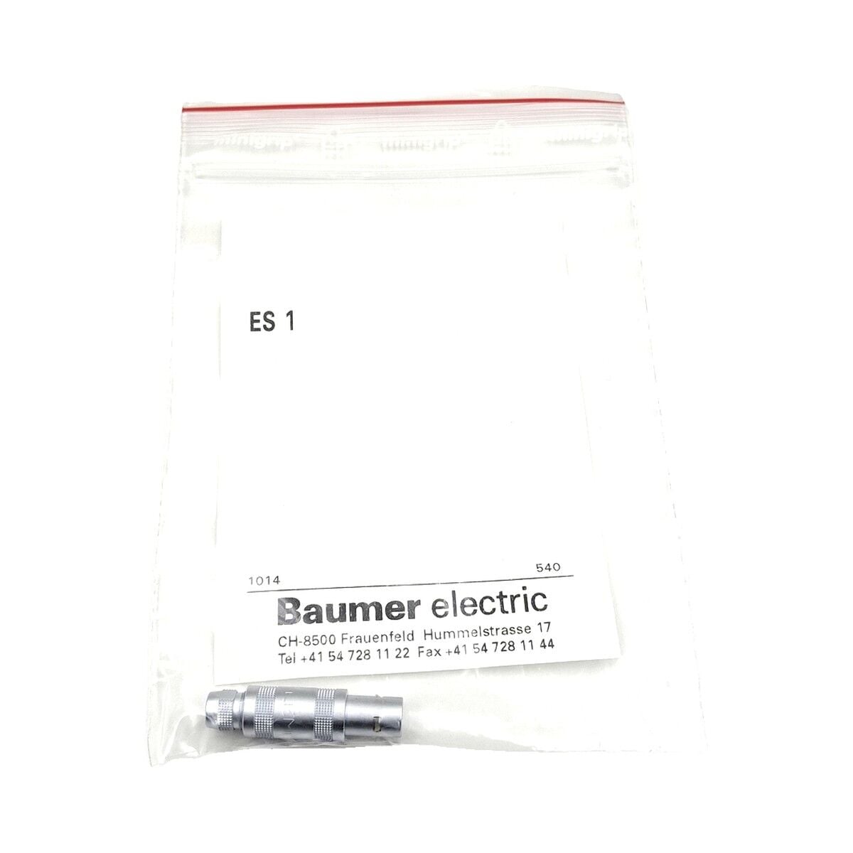 BAUMER ES 1 Konnektörlü Sensör Kablosu