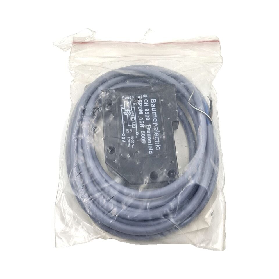 BAUMER FPDM 15N5005 Reflektörlü Optik Sensör NPN