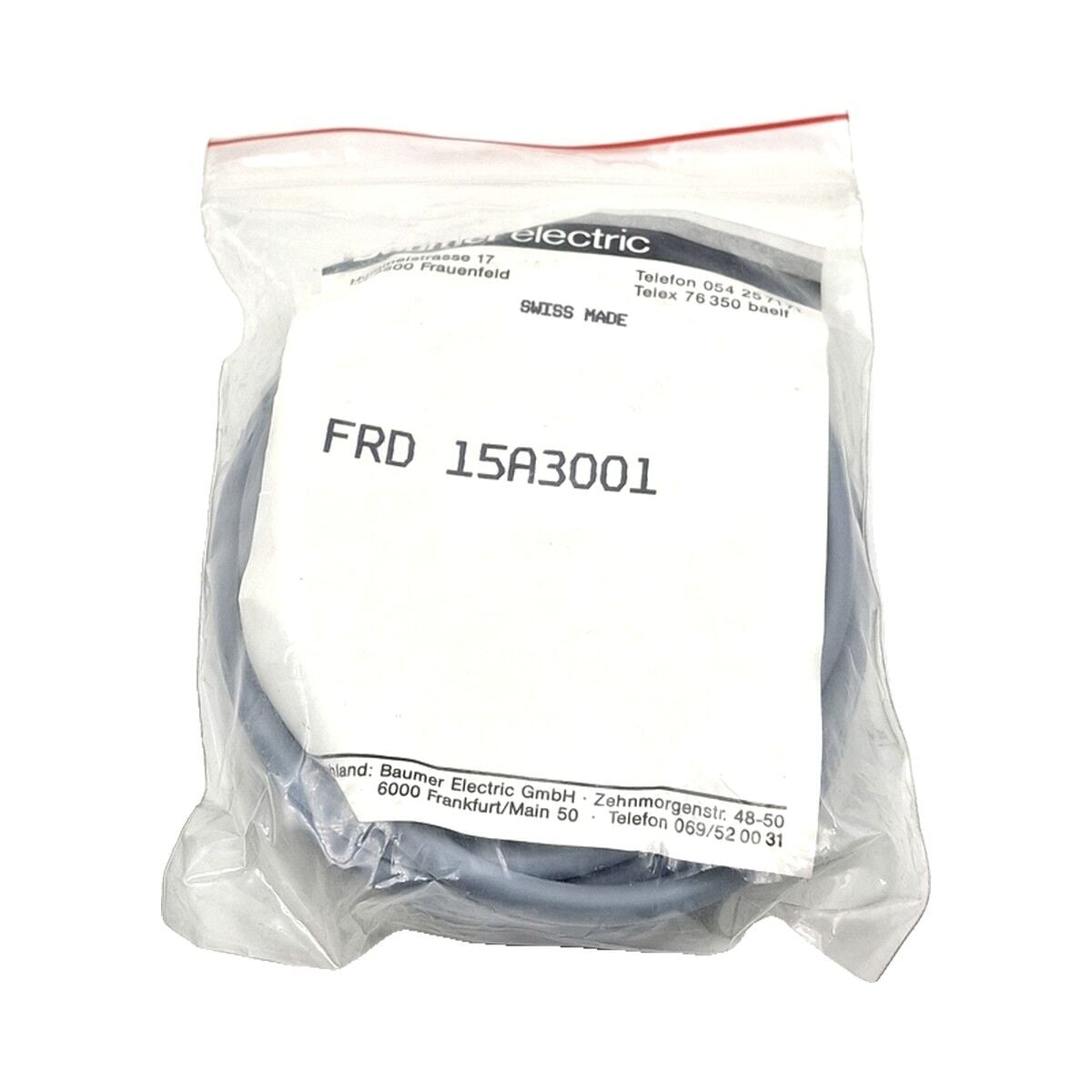 BAUMER FRD 15A3001 Reflektörlü Optik Sensör