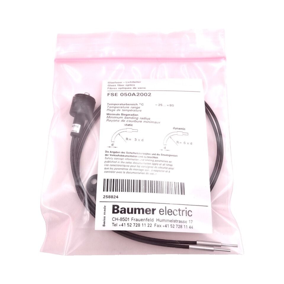 BAUMER FSE 050A2002 Fiber Optik Kablo (Işık İletkeni)