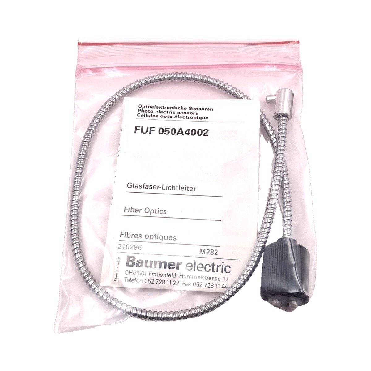 BAUMER FUF 050A4002 Fiber Optik Kablo (Işık İletkeni)