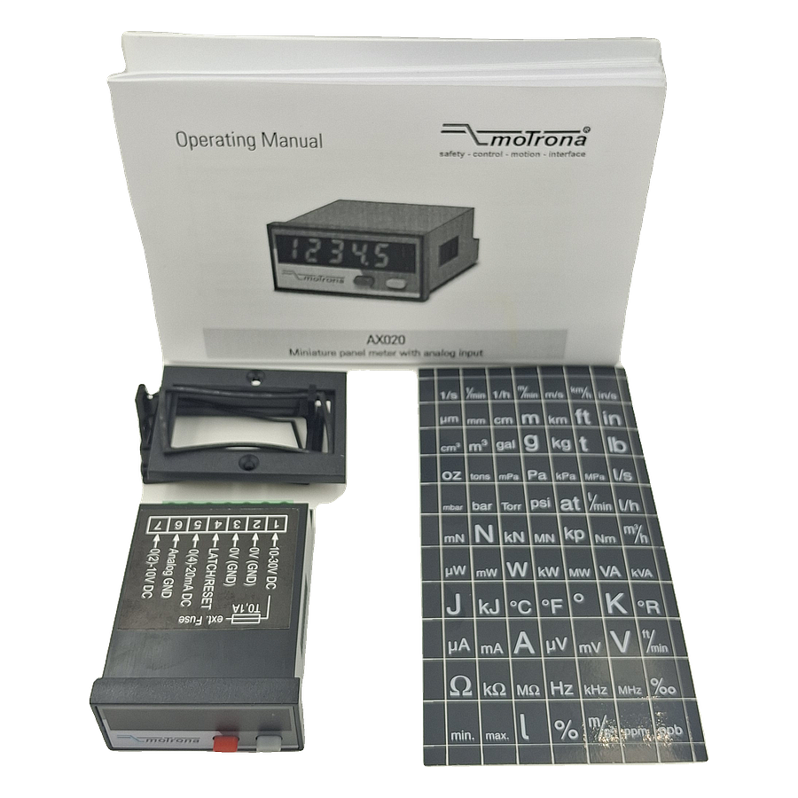 MOTRONA AX020 Dijital Gösterge / Sayıcı