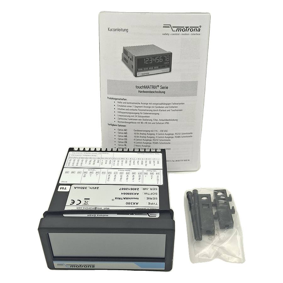 MOTRONA AX350/CO Dijital Gösterge / Sayıcı 4 Çıkışlı