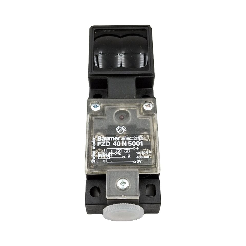 BAUMER FZD 40 N 5001 Cisimden Yansımalı Optik Sensör NPN