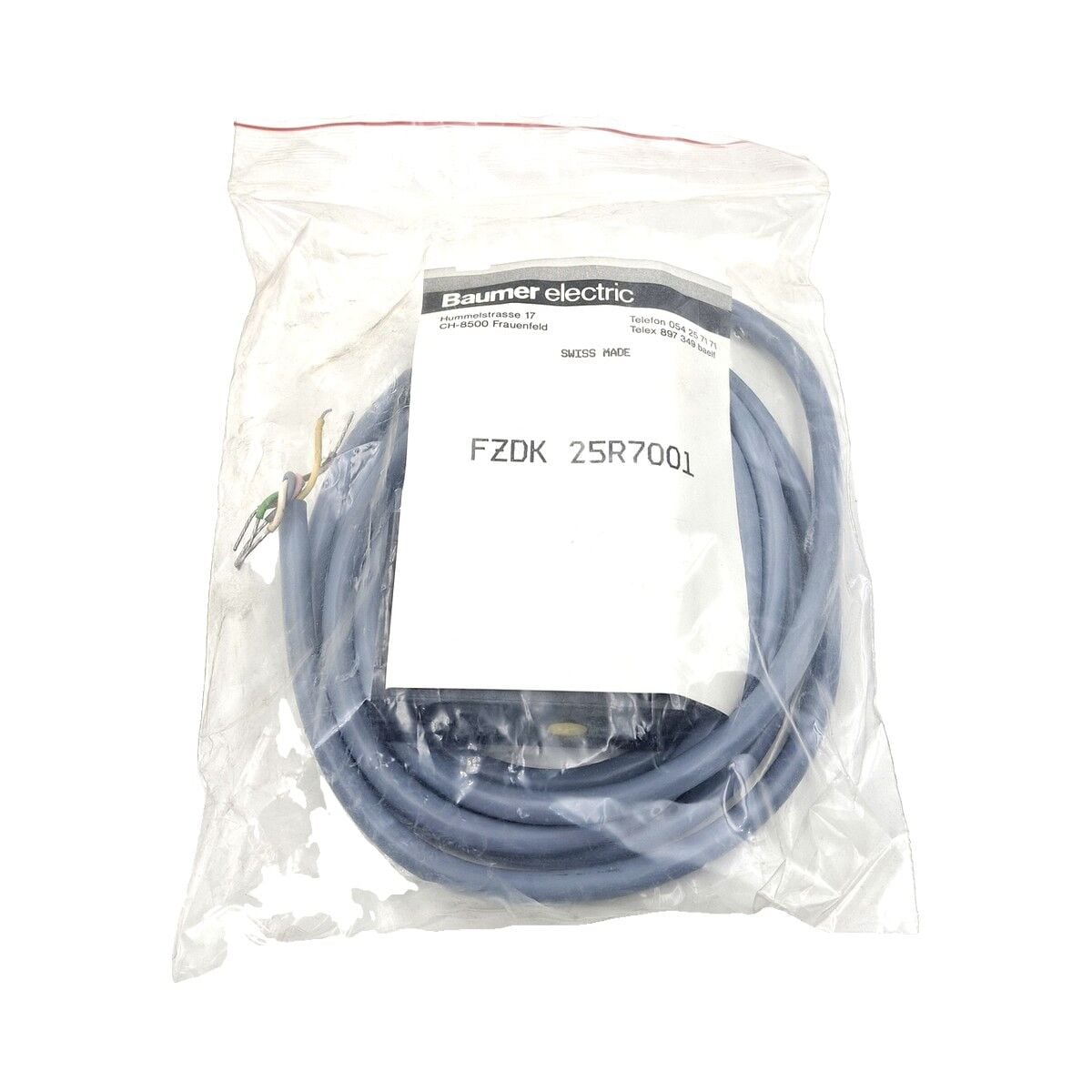BAUMER FZDK 25R7001 Cisimden Yansımalı Optik Sensör