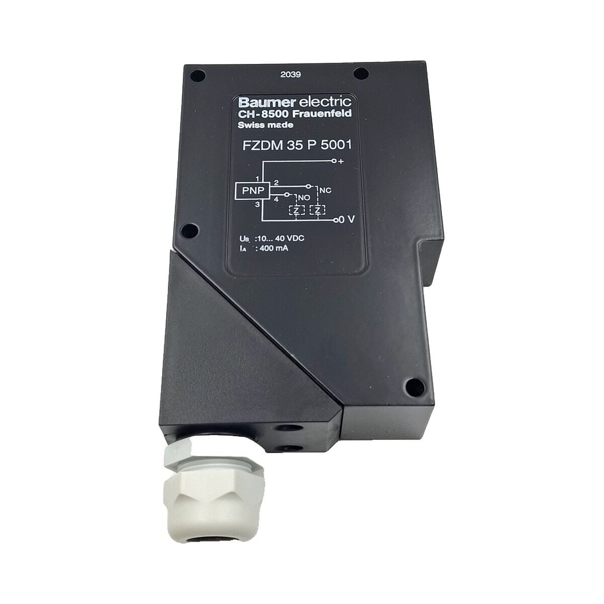 BAUMER FZDM 35 P 5001 Cisimden Yansımalı Optik Sensör PNP
