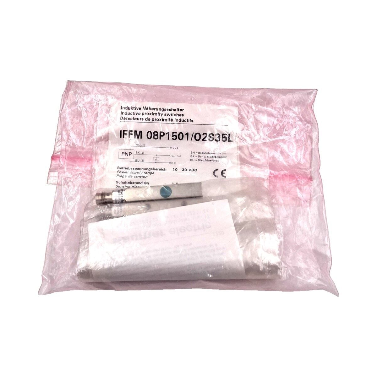 BAUMER IFFM 08P1501 02S35L Kare Tip Endüktif Sensör PNP