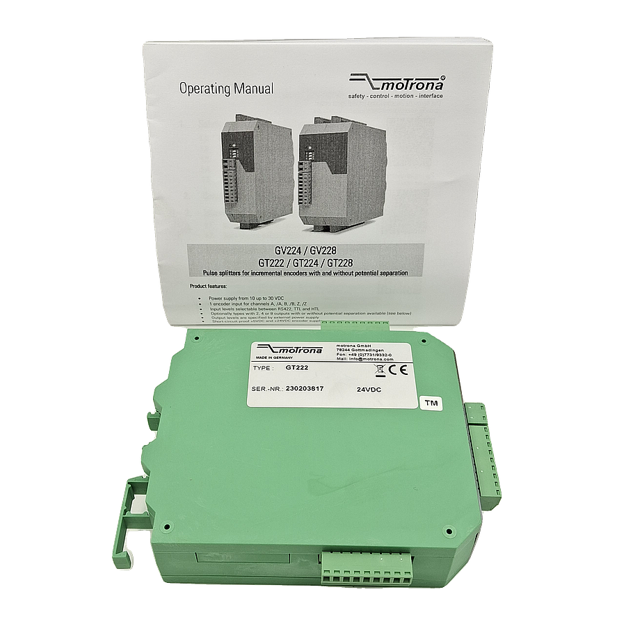 MOTRONA GT222 Sinyal Çoklayıcı 2 Çıkışlı İzoleli