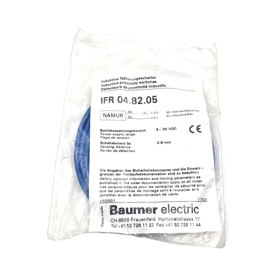 BAUMER IFR 04.82.05 Endüktif Sensör