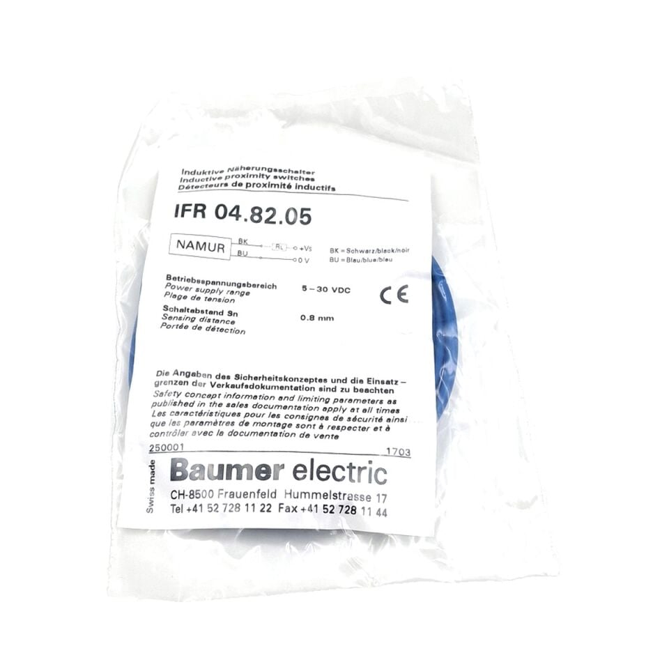 BAUMER IFR 04.82.05 Endüktif Sensör