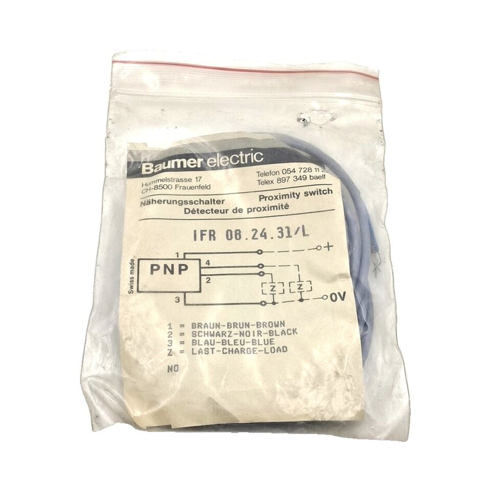 BAUMER IFR 05.24.31 L Endüktif Sensör